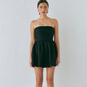 VRG GIRL Saint Malo Linen Mini Dress